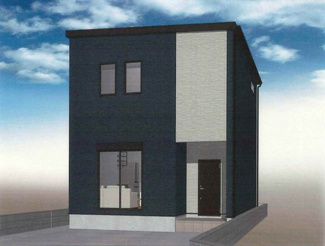 【外観パース】 | 宮本町大将軍橋戸建