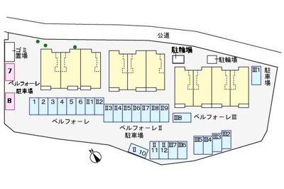 【駐車場】 | ベルフォーレ3