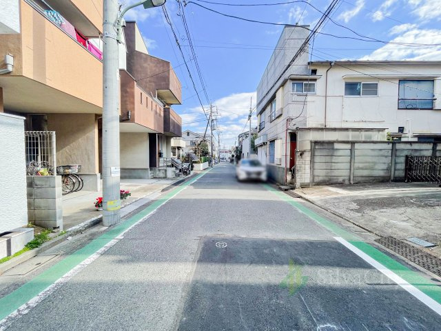 大田区南久が原2丁目の前面道路含む現地写真