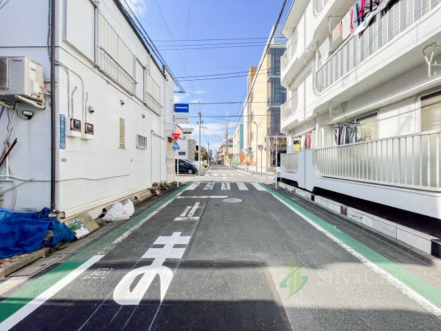 大田区南久が原2丁目の前面道路含む現地写真