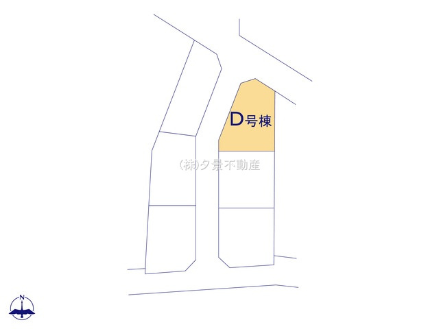 《仲介手数料無料》岩槻区府内２丁目41新築一戸建ていろどりアイタウンの区画図
