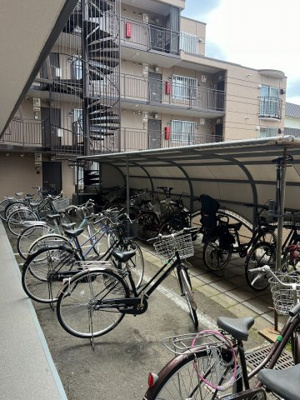 【駐輪場】 | メゾンドルチェ山の手  | 駐輪場あり♪