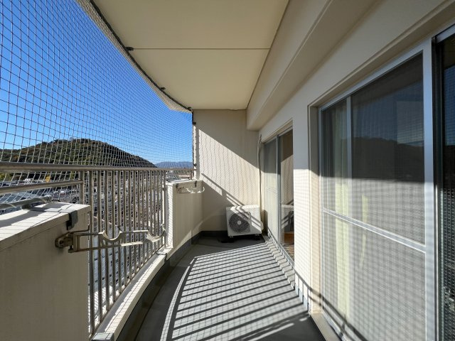 カームリヴのバルコニー