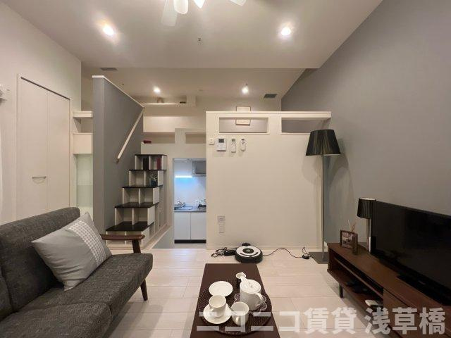 ハーモニーテラス金町Ⅴの居間・リビング|別号室イメージの為、現状を優先致します。