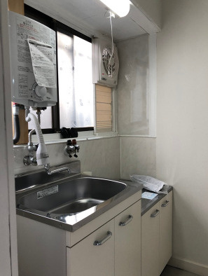 大阪市生野区巽中　中古テラスハウスのキッチン