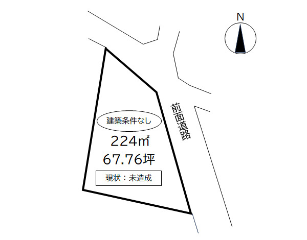 【土地】社松崎の土地図