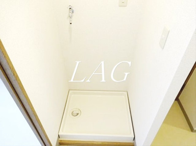 【設備】 | プランドール森戸 | 洗濯機置場です。