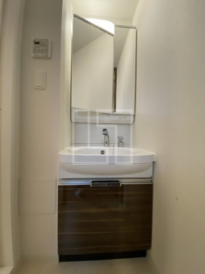 【洗面所】 | プレサンス立売堀ベルヴィル | プレサンス立売堀ベルヴィル　独立洗面化粧台