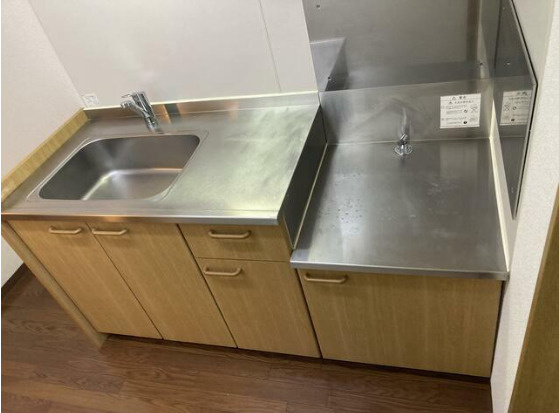 中野区江古田４丁目のアパートのキッチン