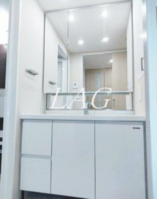 【洗面所】 | シティハウス蕨ステーションコート | 独立洗面台です。