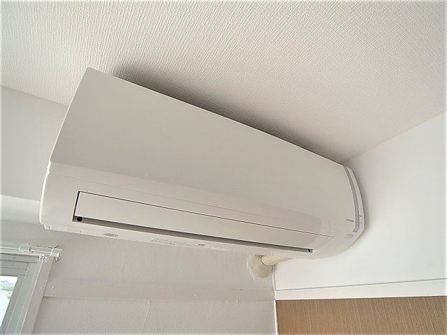 オレンジマンションの設備|エアコンも設置済み