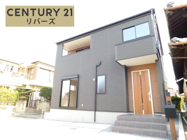 あま市二ツ寺六町の新築一戸建の外観|☆限定１棟☆　　新価格！！いつでもご案内出来ます♪（お問合せ当日、平日、水曜、夜間でもＯＫ）　希少な５LDK！　駐車並列３台ＯＫ！　ＷＩＣ含む全居室収納完備＆ホール収納＆パントリーの収納豊富物件！