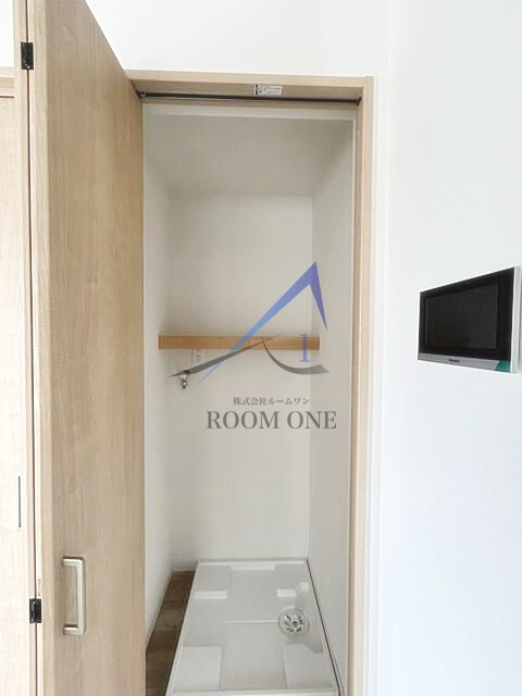 Ｈｏｕｓｅｋｕｌ千駄木ビルの設備|洗濯機置き場です。