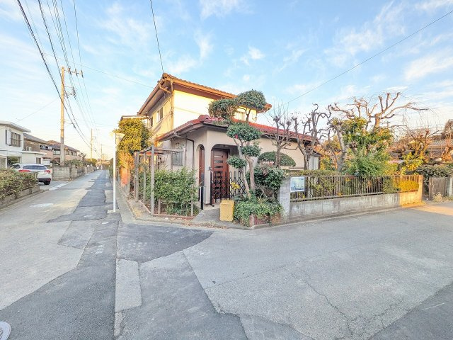 八王子市　寺田町　建築条件無し売地の外観|～93坪超の敷地　角地につき陽当たり・風通しも良好です～