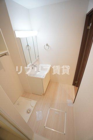 CLASSEUM都賀の洗面所