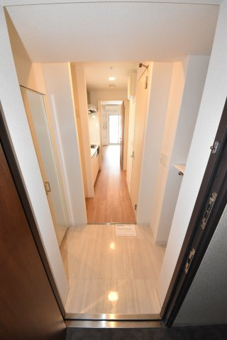 アーバネックス北堀江Ⅱの玄関