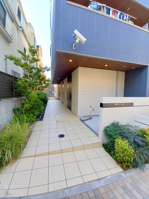 滝野川ヘーベルメゾンのエントランス