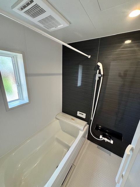 筑後市下北島第5　1号棟の浴室|一日の疲れを癒す、やすらぎのバスルーム