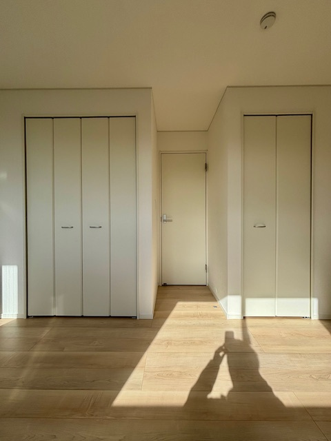 筑後市下北島第5　1号棟の収納|各部屋に天井までの大容量クローゼット、いつでもスッキリとしたお部屋で生活できます♪