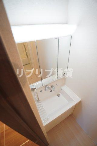 CLASSEUM都賀の洗面所