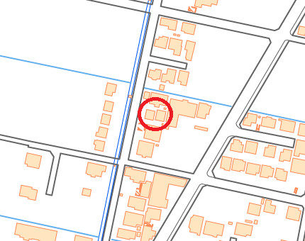 加須市柳生　戸建2棟　の地図