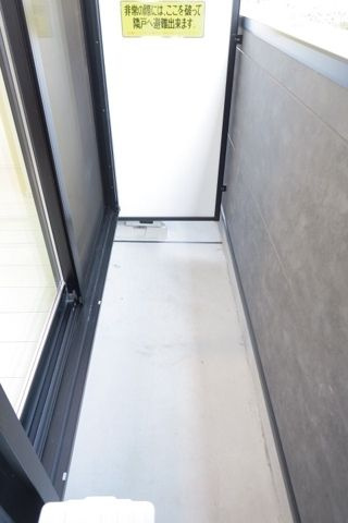 T’s Cuore梅ヶ丘のバルコニー