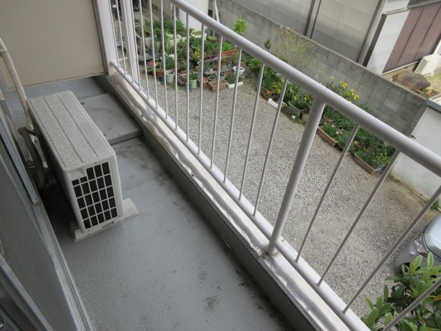コーポ北村のバルコニー