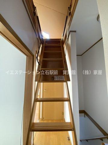 東立石3丁目貸住宅の設備|少年心をくすぐる屋根裏の秘密基地！