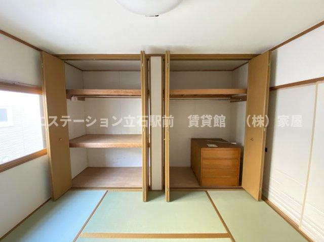 東立石3丁目貸住宅の収納|大型収納で荷物置き場に困らない！
