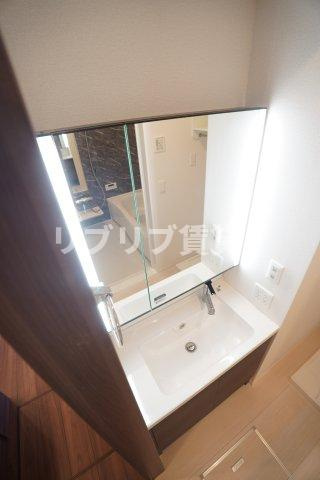 CLASSEUM都賀の洗面所