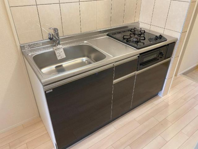 【キッチン】 | Ｌｅａｆａ森小路 | ※別室参考画像