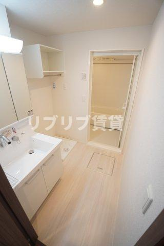 CLASSEUM都賀の洗面所