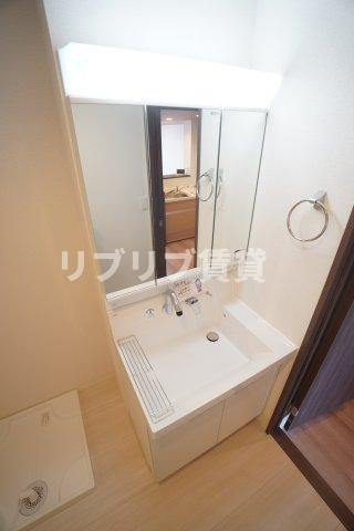 CLASSEUM都賀の洗面所