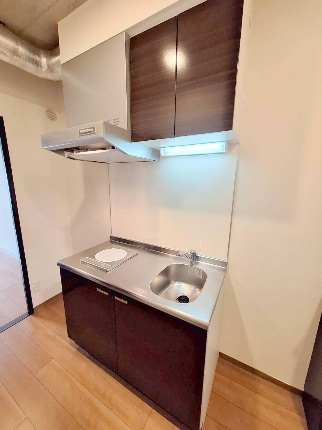 Ｐａｒｋ Ｂｅａｒ立川錦町のキッチン|★掃除がしやすいＩＨキッチン★