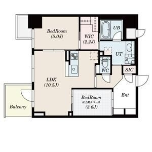S-RESIDENCE福島diverseの間取り