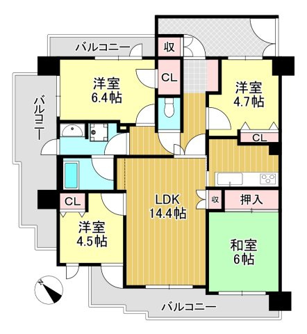 アクアパークCITY岸和田南4番館　中古マンション