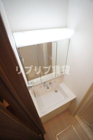 CLASSEUM都賀の洗面所