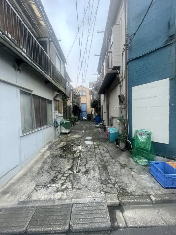 墨田区墨田３丁目の売地の前面道路含む現地写真