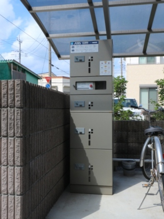 オ・ソレイユABIKOのその他共用部分|宅配ボックス