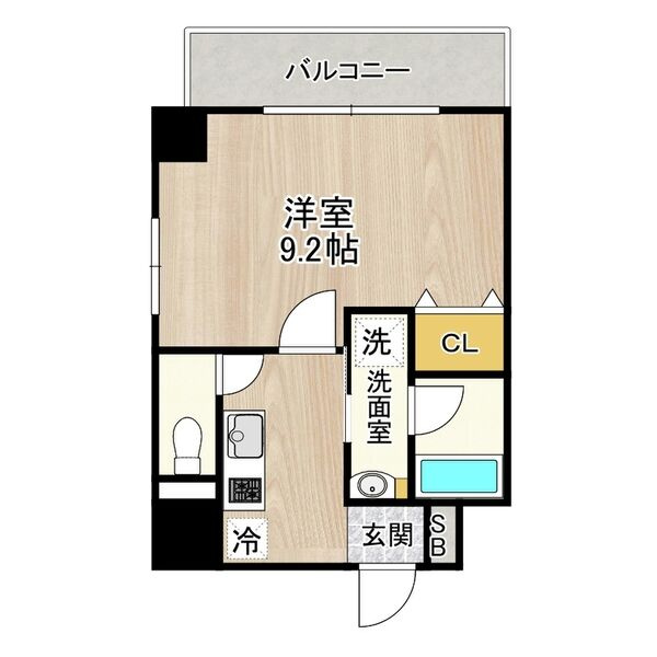 CITY SPIRE 名駅前の間取り