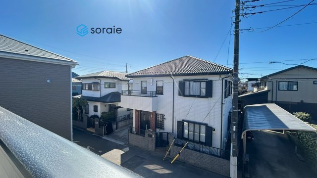 狭山市広瀬台第12全4棟　新築戸建　クレイドルガーデンの展望|令和8年2月19日撮影。