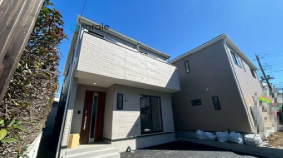 狭山市広瀬台第12全4棟　新築戸建　クレイドルガーデンの外観|令和8年2月19日撮影。