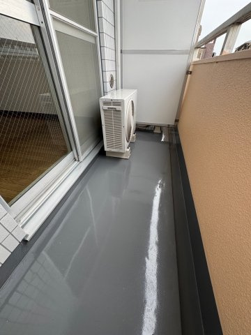 川崎市多摩区登戸の賃貸マンションのバルコニー