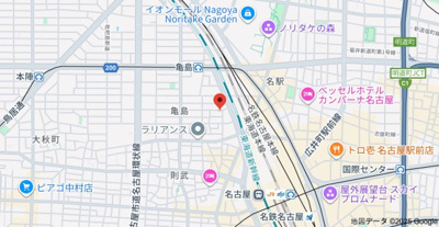 【地図】 | プレサンス名古屋STATIONフレア