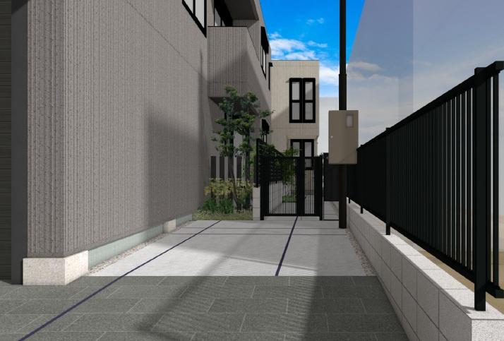 （仮称）経堂2丁目ヘーベルハウスの駐車場