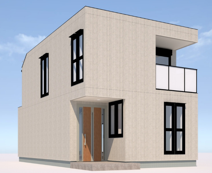 （仮称）経堂2丁目ヘーベルハウスの外観