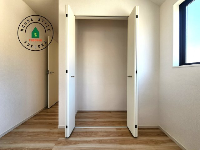 福岡市東区舞松原3丁目第1-3棟(2号棟)の収納|収納には困りません。
