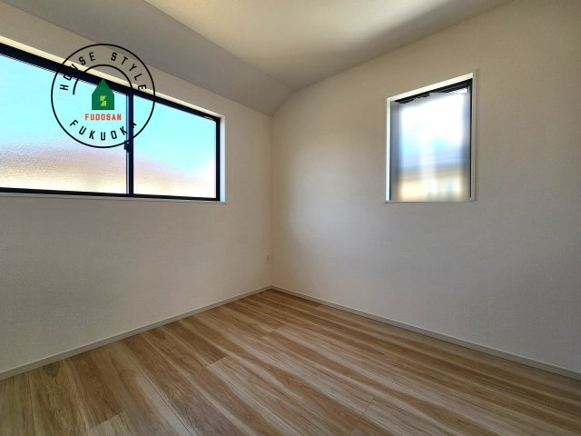 福岡市東区舞松原3丁目第1-3棟(2号棟)の和室|将来的に、琉球畳を引きまして和室風にすることも可能です。