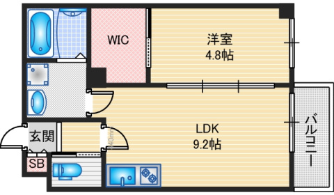 NUY SYOJAKUの間取り