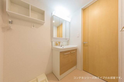 【洗面所】 | （仮）下鳥羽中円面田町アパート